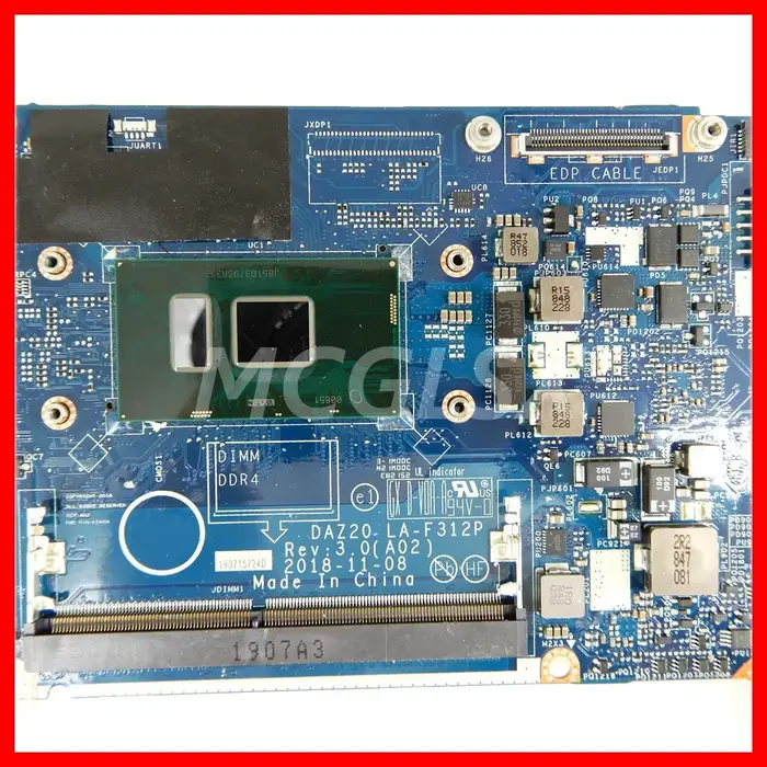 F312P carte mère pour Dell Latitude 7290 7390