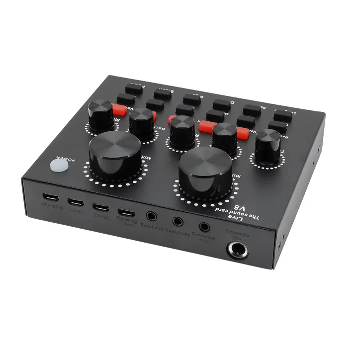 Carte son Audio V8, prise USB