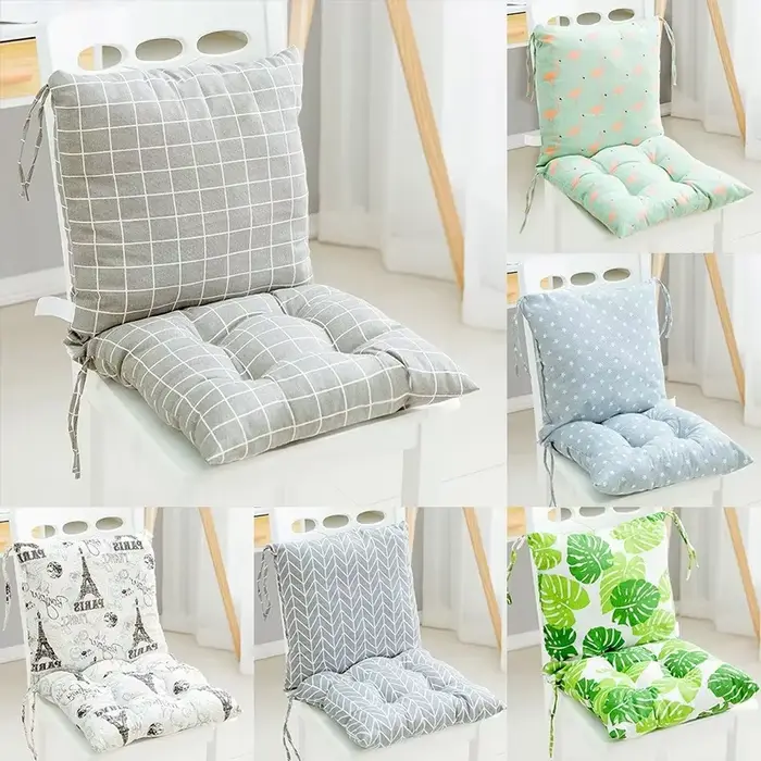 Coussin de siège confortable 2 en 1 avec support dorsal pour une position assise prolongée
