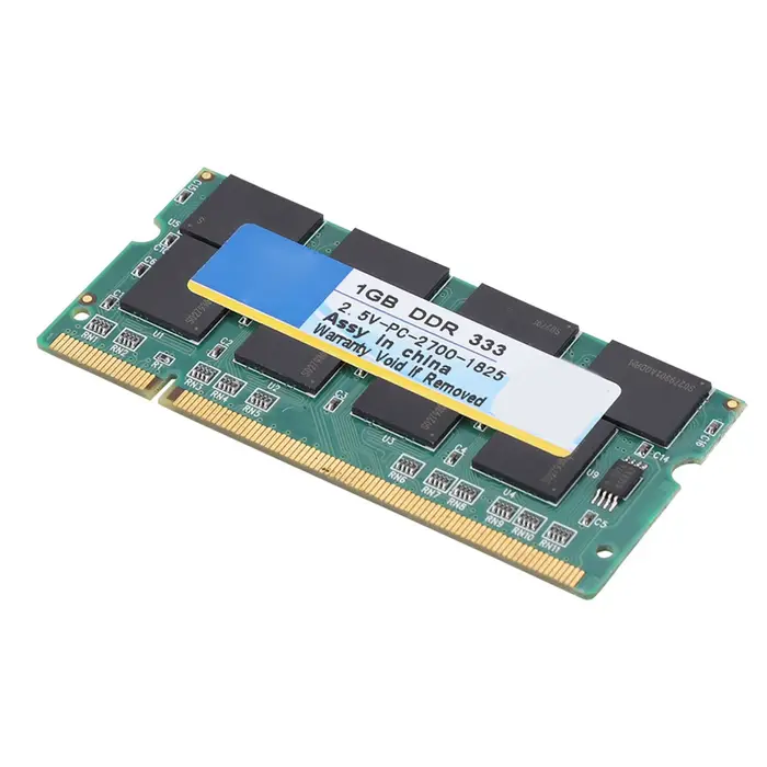 Mémoire RAM DDR pour ordinateur portable 1G 333 MHz