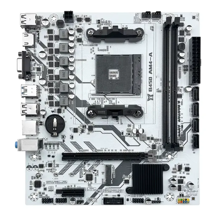 Carte mère B450, processeur AMD