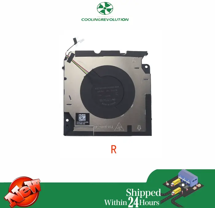 Ventilateur de refroidissement pour CPU GPU, pour Dell Precision 5680