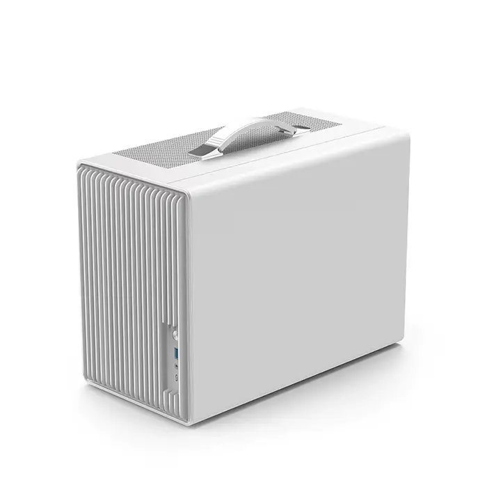 Boîtier d'ordinateur portable de bureau Power Train X-GAMERX P40 Mesh Mini PC de jeu compact MATX prêt à l'emploi