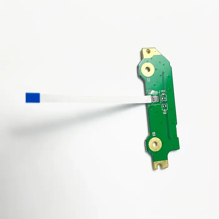 Carte de bouton d'alimentation avec câble