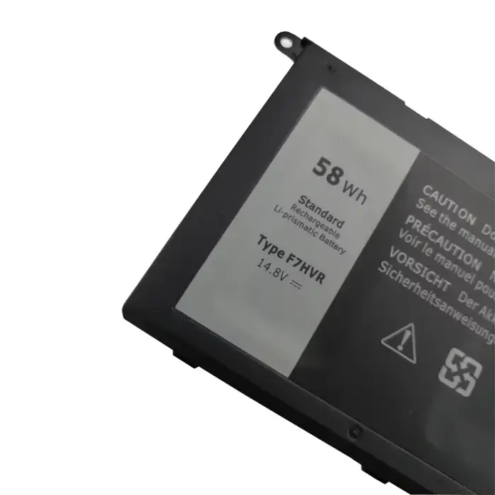 Batterie d'ordinateur portable 14.8V 3800mAh F7HVR G4YJM T2T3J pour Dell Inspiron 17 7000 7737 7746 14 15 15r 5545 7537 14-7437 17HR-1728T 062VNH