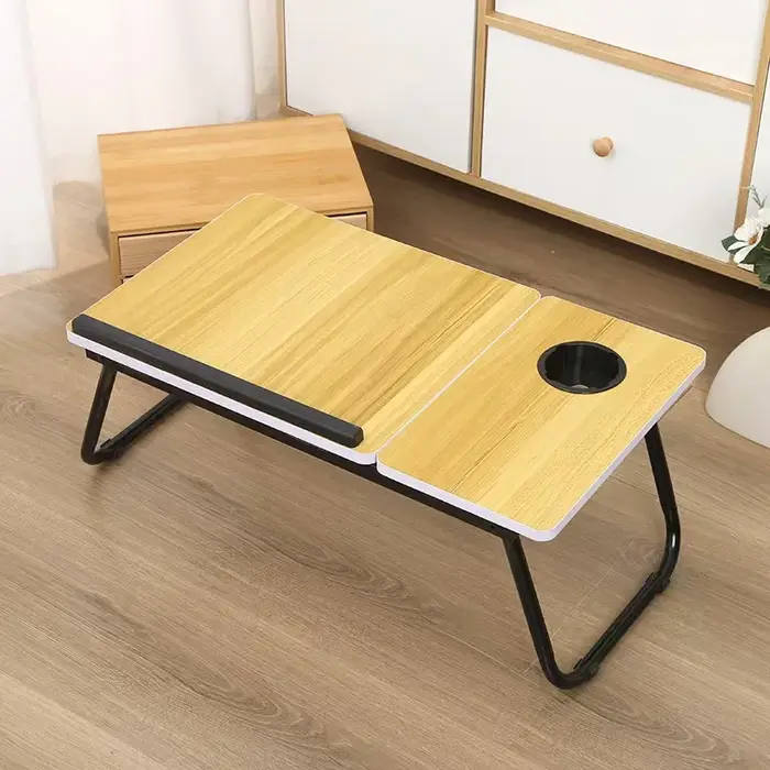Bureau d'ordinateur portable inclinable réglable