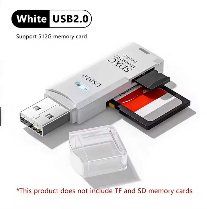 2 in 1 USB 3.0 Card Reader Micro TF sd card Reader usb adapter High Speed Cardreader TF Memory card 