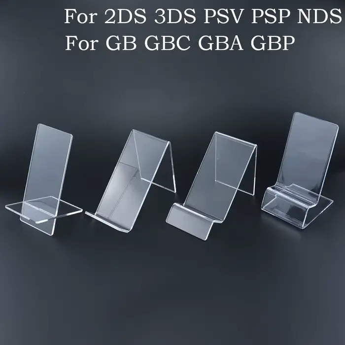 Support d'exposition pour Console de jeu Gameboy GB GBC GBA GBP PSP NDS 3DS 2DS PSV Psvita, présento