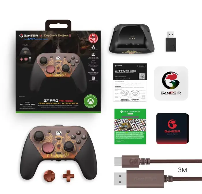 Manette de jeu filaire GameSir G7 Pro pour Xbox Series X | S, Xbox One X | S, Steam, PC, Android