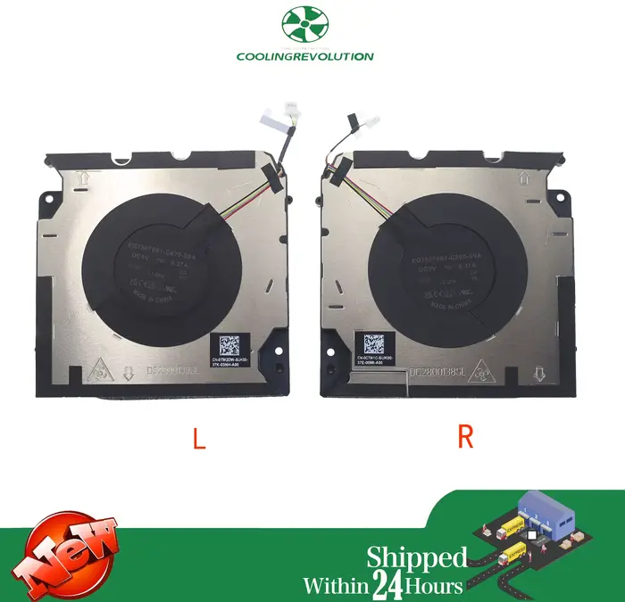 Ventilateur de refroidissement pour CPU GPU, pour Dell Precision 5680
