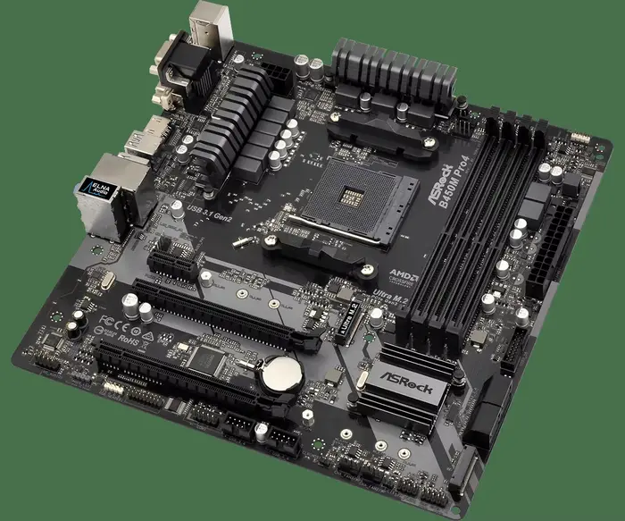 ASRock B450 B450M carte mère
