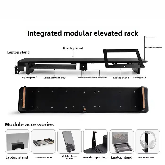 Support de moniteur modulaire Z3, support d'ordinateur Premium pour espace de travail ergonomique, o