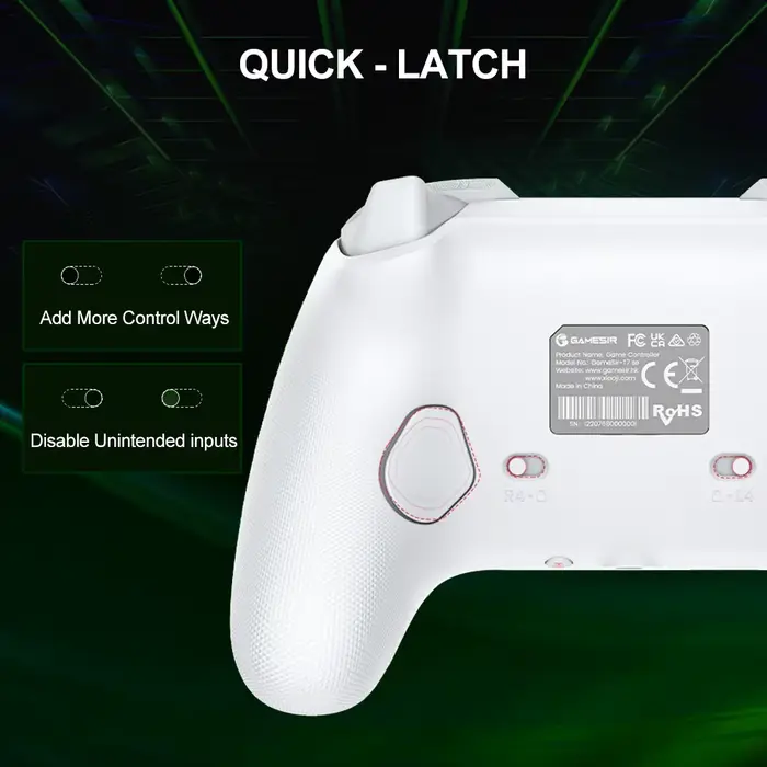 Gamesir G7 SE Manette de jeu XBOX Contrôleur filaire pour PC XSX, XSS, Xbox One Joystick effet Hall 