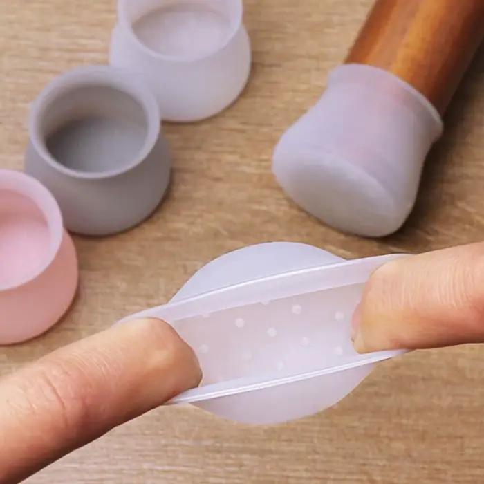 Protections universelles en silicone pour pieds de chaise