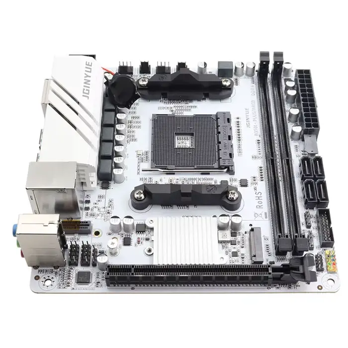 JGINYUE B350 puce MINI-ITX AM4 DDR4 carte mère de jeu de bureau AMD