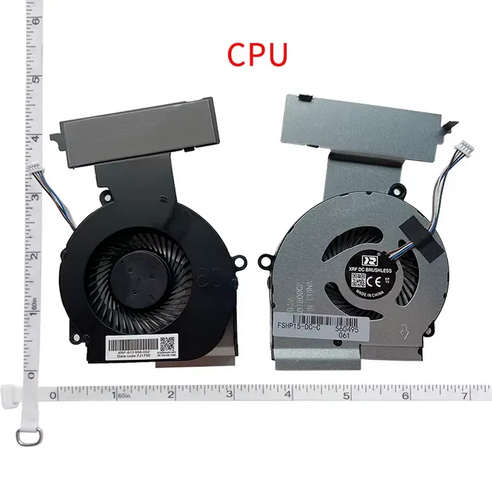 Nouveau ventilateur de refroidissement CPU GPU pour HP OMEN 4 PRO 4 PRO 5 TPN-Q211 15-DC 15-DC0004 1