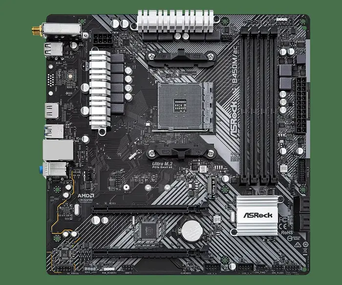 Carte mère ASRock B450 B450M