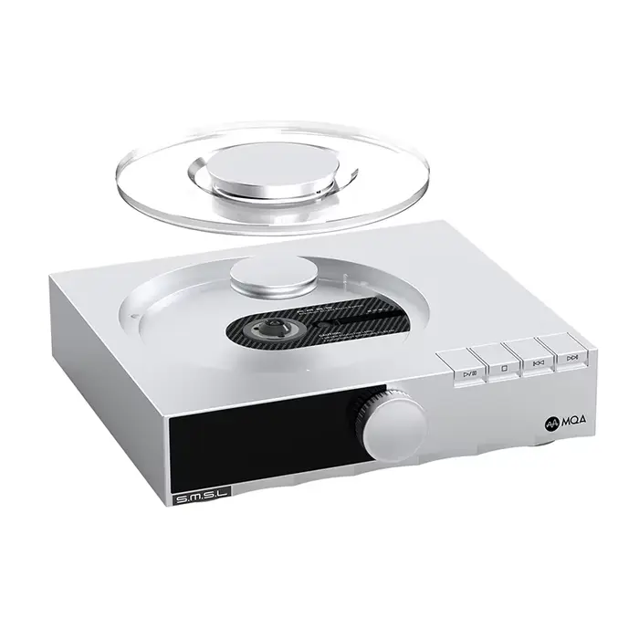 Lecteur CD SMSL PL200T MQA-CD Horloge de transport Entrée et sortie P.A.S.S. sortie optique coaxiale