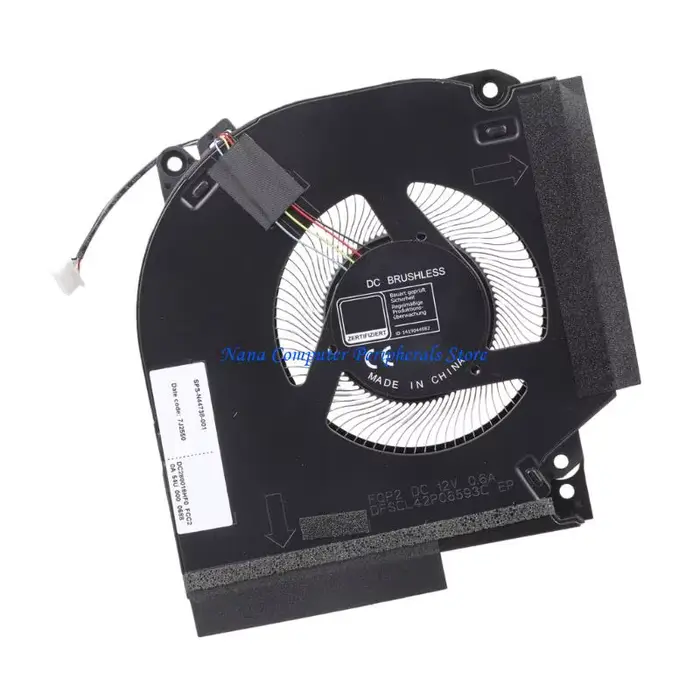 F68C CPU GPU ventilateur refroidissement dissipateur thermique ordinateur portable carte graphique