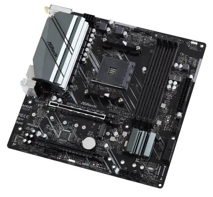 Asrock B550AM carte mère de jeu AM4 AMD B550M 4xDDR4 DIMM NVME M.2 Ryzen 5500 5600 5300G 3950 4700 5700 cpu
