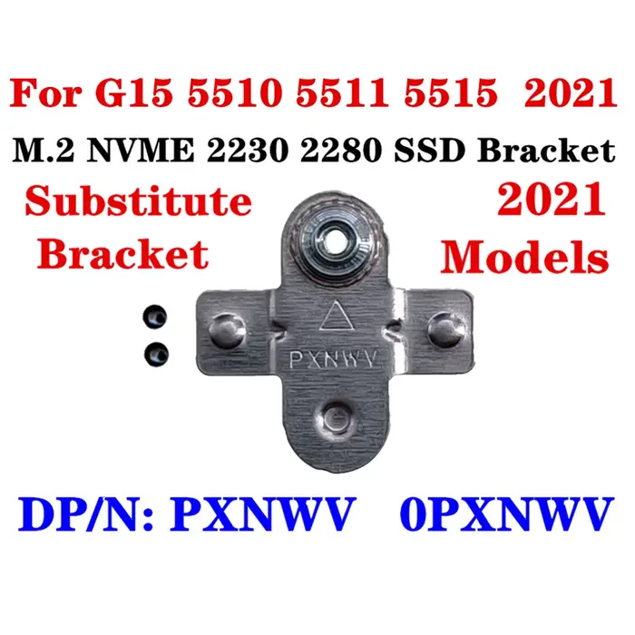 X8MY9 FJ75H 26X1Y pour Dell G15 5510 G15 5515 5511 ordinateur portable de jeu M.2 NVME 2230 2280 sup