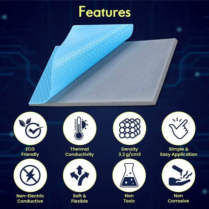 LDPCJ coussin thermique CPU/GPU carte graphique