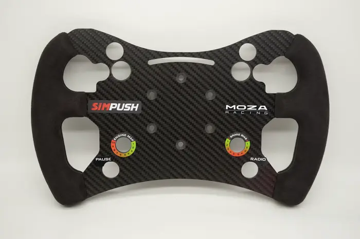 SIMPUSH-Sim Wheel MOD pour MOZA R5 MOZA ES ESX MOZA CS, F1, GT3, GT4