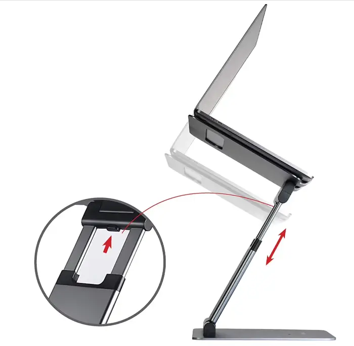 Support d'ordinateur portable pour bureau