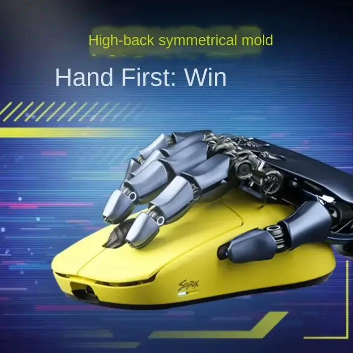 SCYROX V8 8K filaire et sans fil Ultra-léger 36g souris de jeu ergonomie PAW3950 e-sports