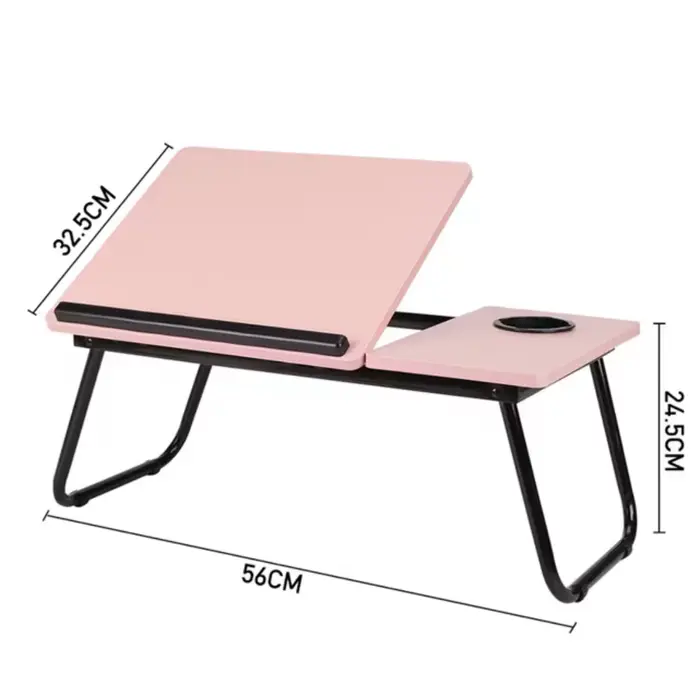 Bureau d'ordinateur portable inclinable réglable