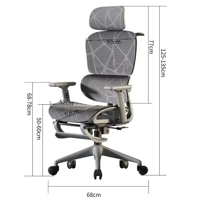 Chaise d'ordinateur de jeu électronique