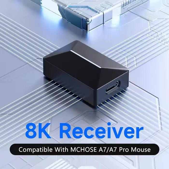 MCHOSE nouvellement mis à niveau A7 V2 Pro/Ultra souris de jeu Tri-Mode sans fil e-sports