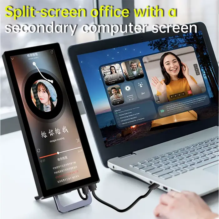 Moniteur tactile portable de 12
