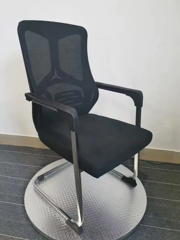 Chaise De bureau ergonomique noire, pour ordinateur à domicile, Salon d'étude, chambre à coucher con