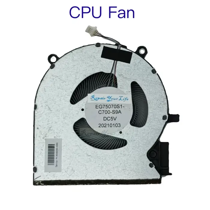 Ventilateur de refroidissement pour ordinateur portable HP VICTUS 16-D 16-d0185 16-E 16-e0011ns TPN-Q263 TPN-Q264
