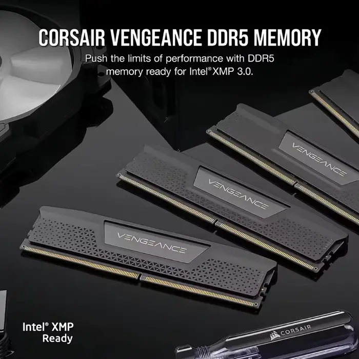 Mémoire RAM pour ordinateur de bureau Corsair Vengeance LPX DDR5 CL36/CL28 16 Go 32 Go 5200 5600 6000 MHz XMP EXPO overclocking pour jeux