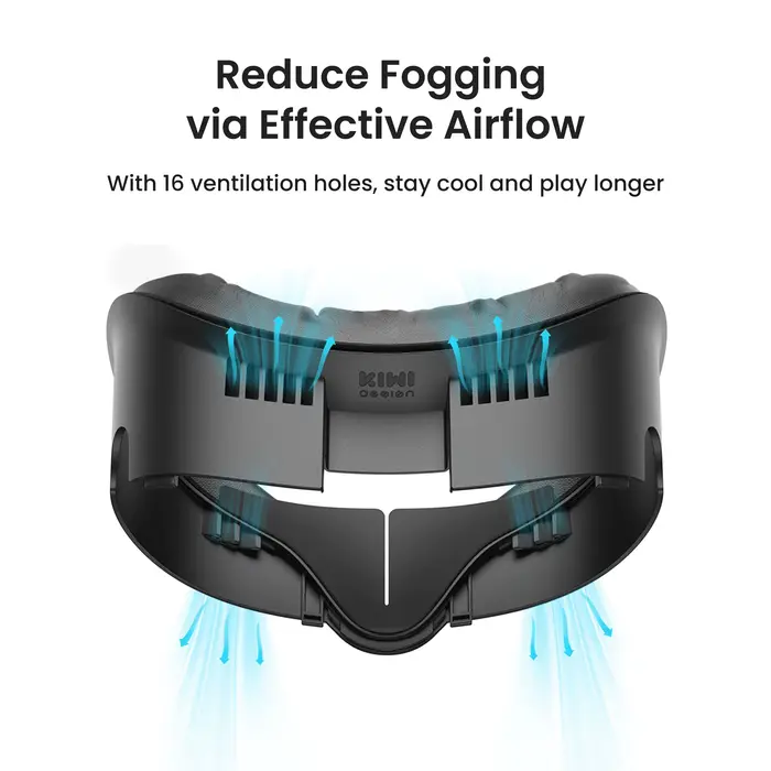 KIWI design V3 Interface faciale compatible avec les accessoires Meta Quest 3