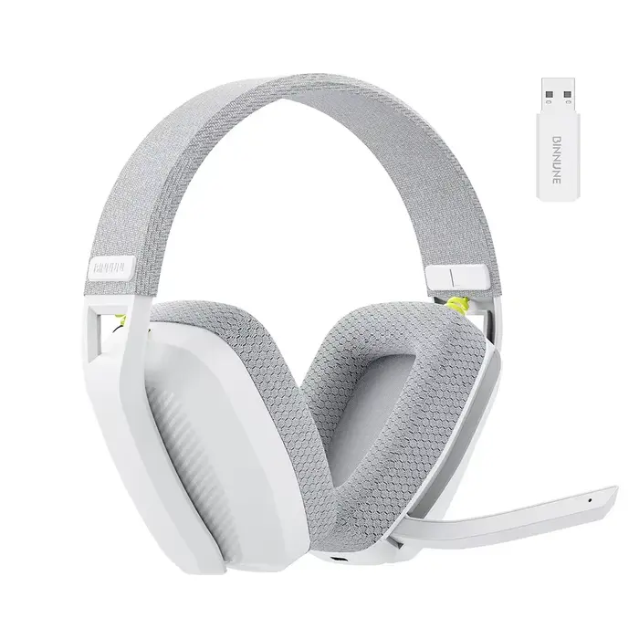 BINNUNE BW06 2.4 GHz casque de jeu Bluetooth avec micro pour PS5 PS4 PC Mac Playstation