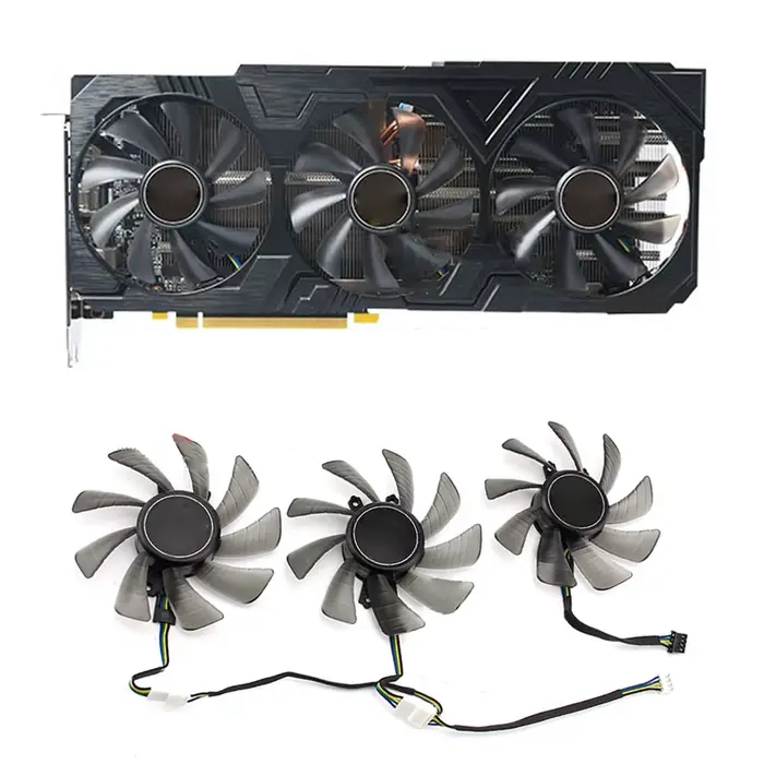Ventilateur de refroidissement de carte graphique GALAX, 85mm, 4Pin, pour RTX2060 2070 2080 SUPER OC