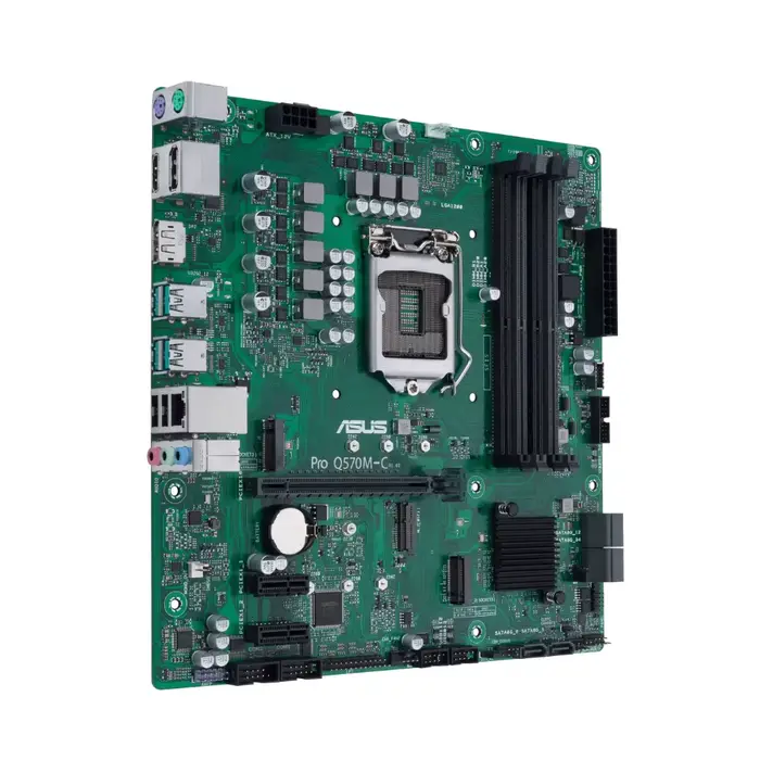 Carte mère ASUS PRO Q570M-C compatible avec les processeurs 10700F 11700F 11600K 10400F 11400F 11900K