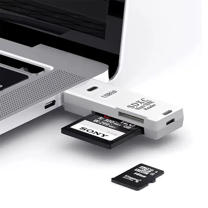 NNBILI 2 in1 USB 3.0 lecteur de carte