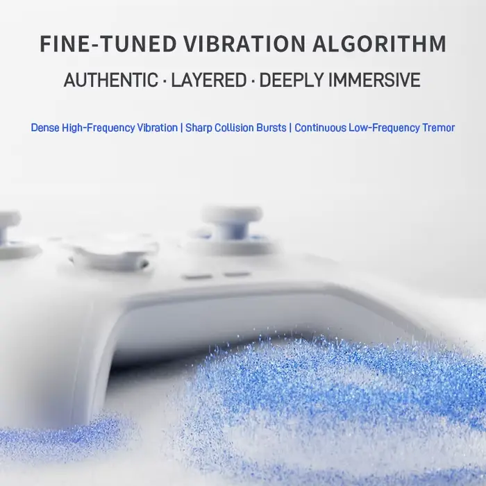 Version mondiale Flydigi Direwolf 4 contrôleur de jeu Tension réglable commentaires de vibrations ultra-fines FORCEFLEX manettes manette de jeu
