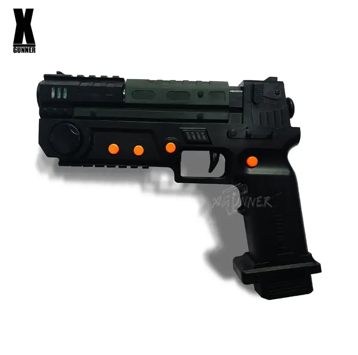 X-GUNNER XGUNNER 2.4G pistolet lumineux de jeu sans fil, pistolet lumineux sans fil, pistolet somato