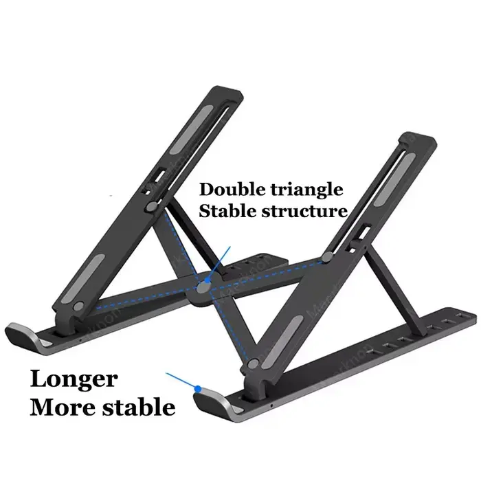 Support réglable pour ordinateur Portable et pliable