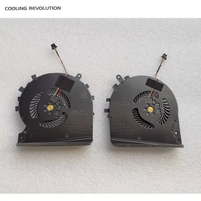 Ordinateur portable Refroidissement CPU GPU GérFor HP Pavilion 15-DK TPN-C141 L57170 L56900 001 volontairement 85C16 Gaming Notebook rougeCarte religions ventilateur