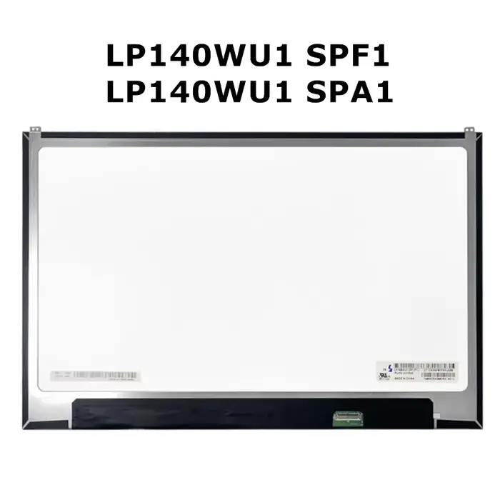 Écran LCD d'origine NEUF 14 pouces 1920*1200 IPS 30 broches LP140WU1-SPF1 LP140WU1-SPA1 pour LG Gram 14 14Z90P 14Z980 14Z990 14Z90Q
