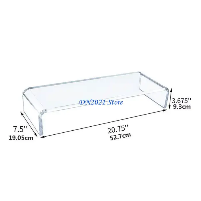 Écran l'ordinateur F3KE Effacer le support d'écran télévision table durable
