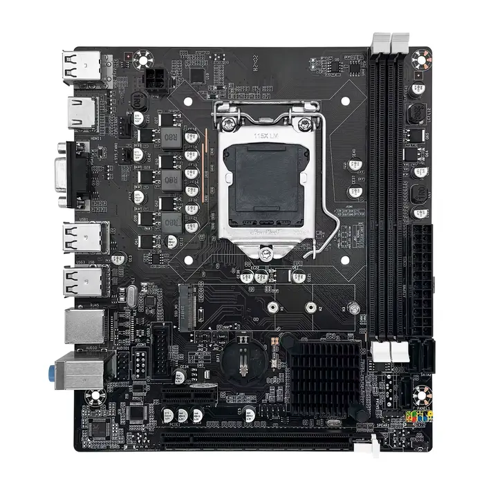 MACHINIST H61 carte mère LGA 1155 DDR3 RAM Compatible avec les CPU Intel Core 2e et 3ème génération prend en charge M.2 NVME SDD
