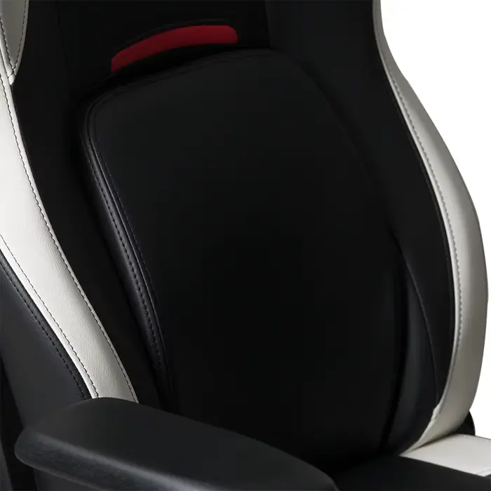 Chaise de jeu ergonomique à dossier haut avec support lombaire réglable