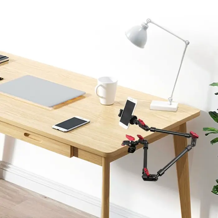Bras articulé réglable pour webcam